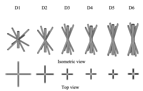 Arsitektur Metamaterial Sel yang Dipertimbangkan